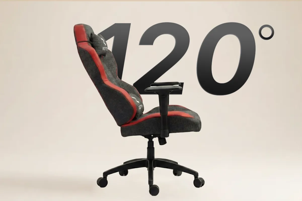 ROFTH QUADRA EDITION Midnight Blue Ayak Uzatmalı Premium Oyuncu Koltuğu 71 Quadra red 120