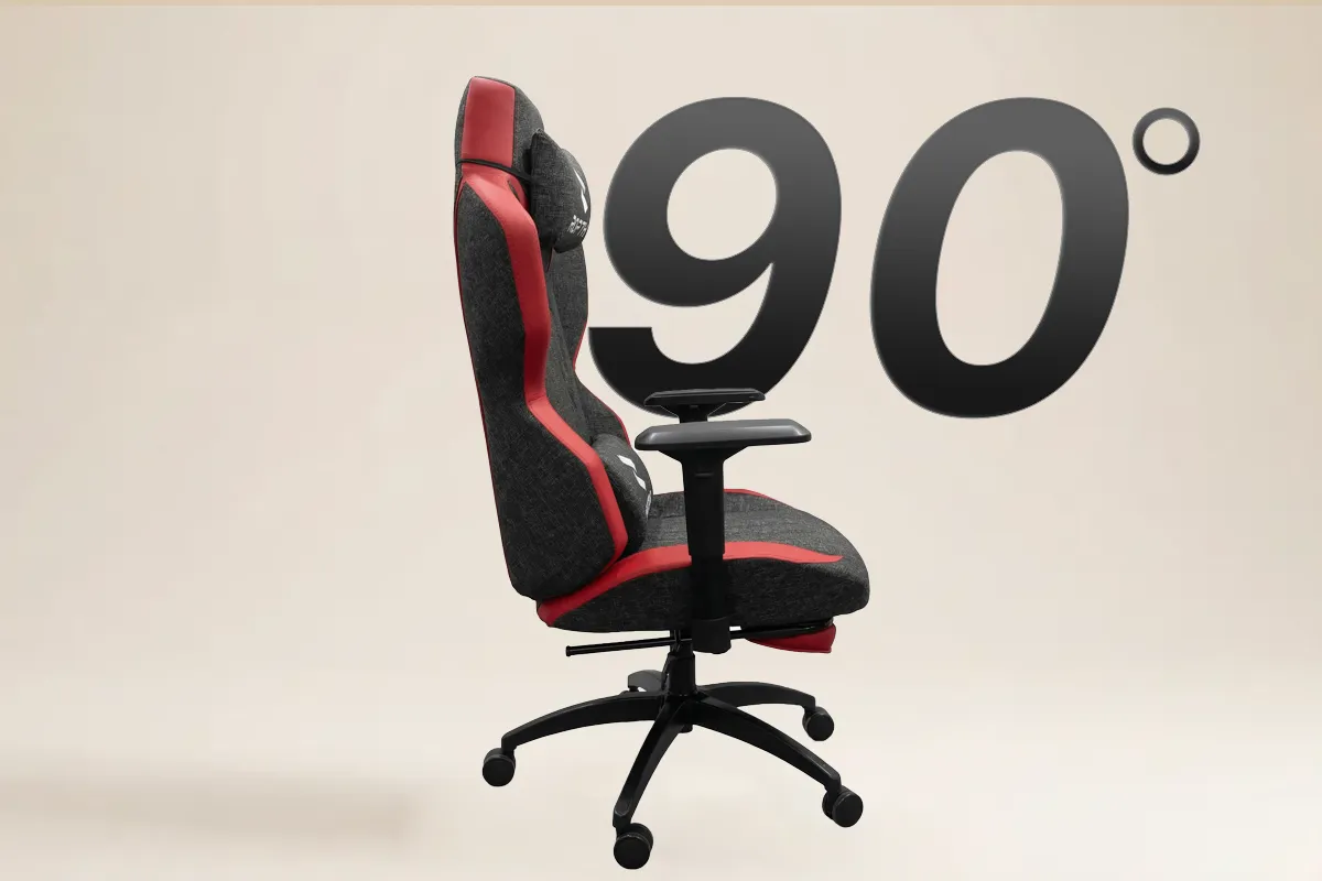 ROFTH QUADRA EDITION Midnight Blue Ayak Uzatmalı Premium Oyuncu Koltuğu 70 Quadra red 90