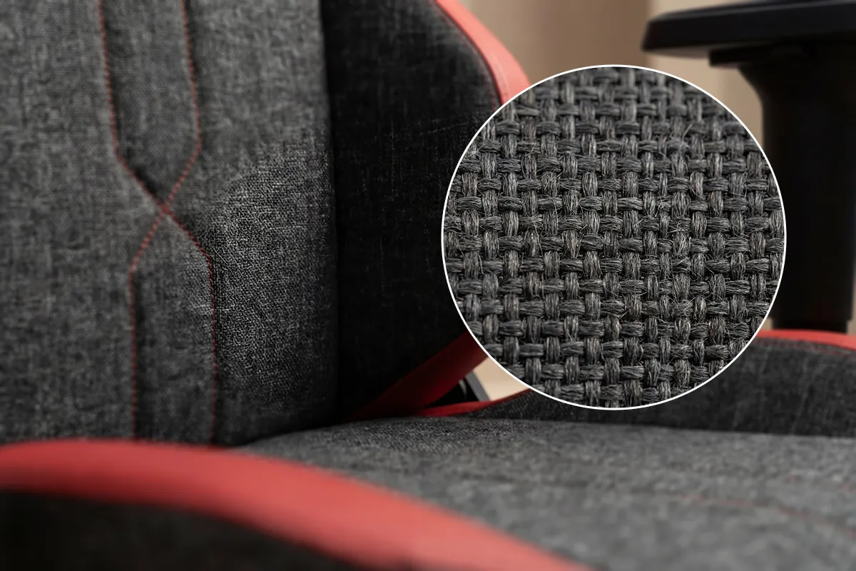 ROFTH QUADRA EDITION Midnight Blue Ayak Uzatmalı Premium Oyuncu Koltuğu 66 Quadra red kumas