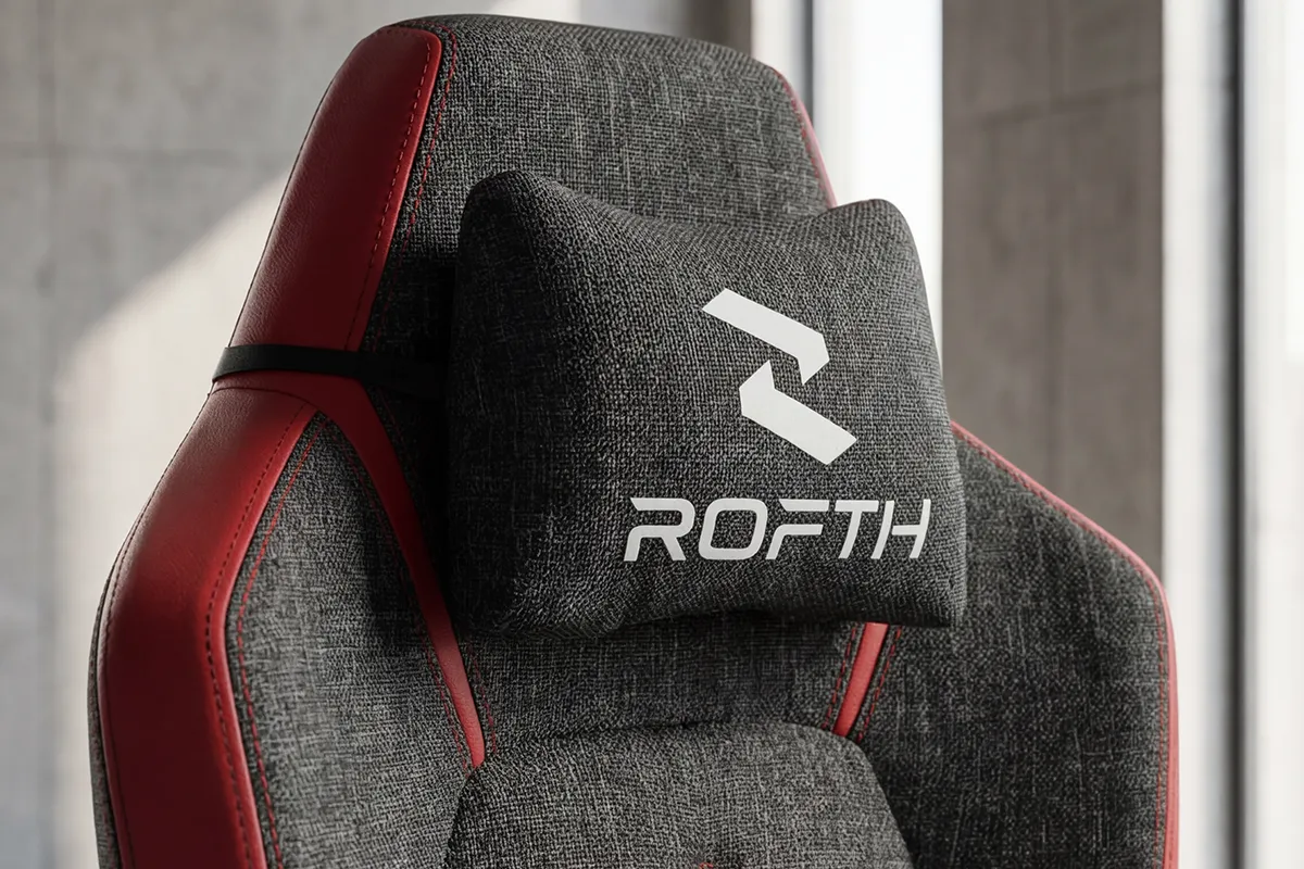 ROFTH QUADRA EDITION Midnight Blue Ayak Uzatmalı Premium Oyuncu Koltuğu 67 Quadre red