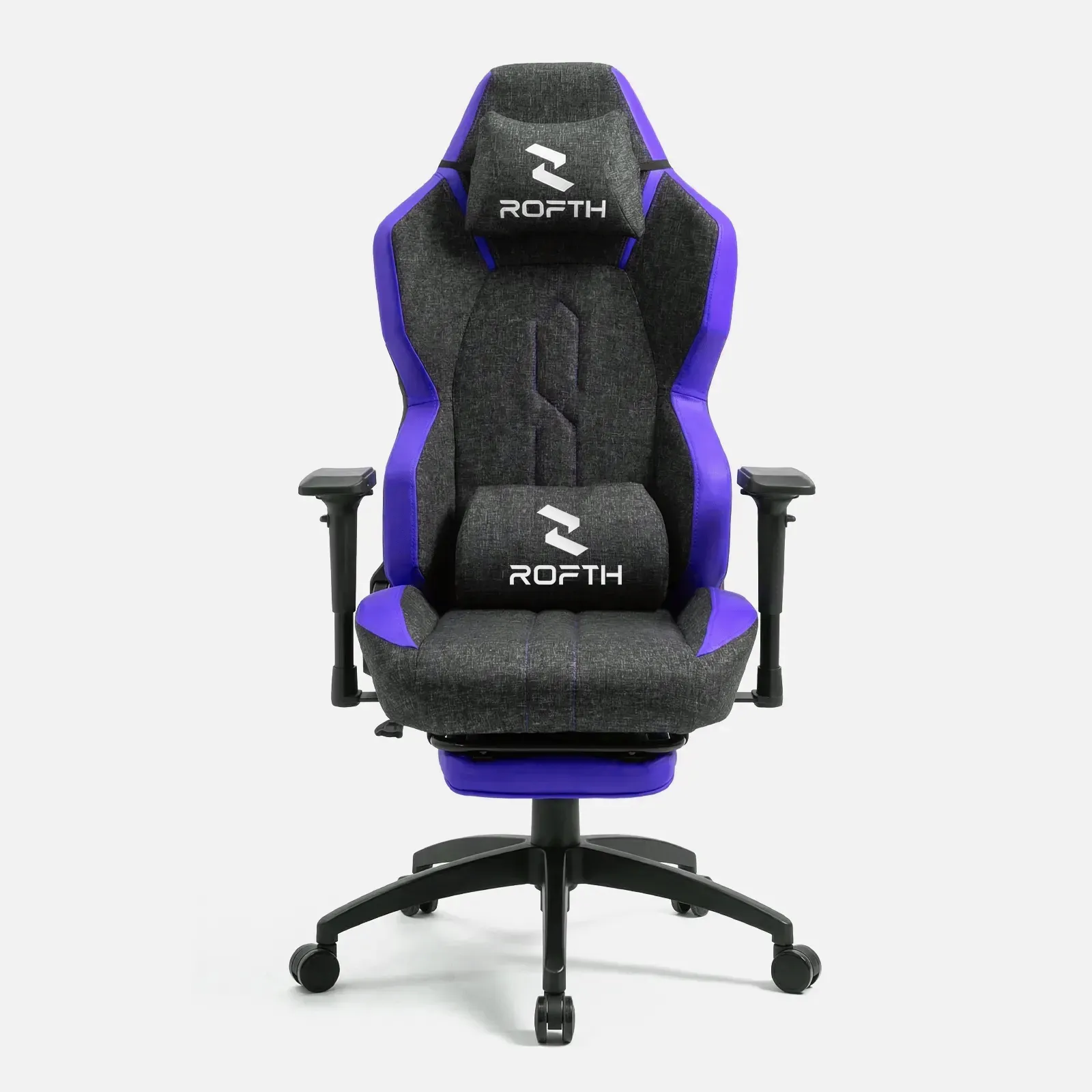 ROFTH QUADRA EDITION Royal Purple Ayak Uzatmalı Premium Oyuncu Koltuğu