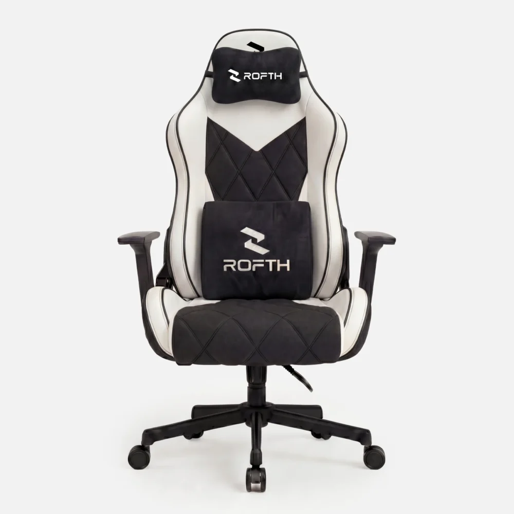 ROFTH G7 Deluxe Series Obsidian White Premium Oyuncu Koltuğu