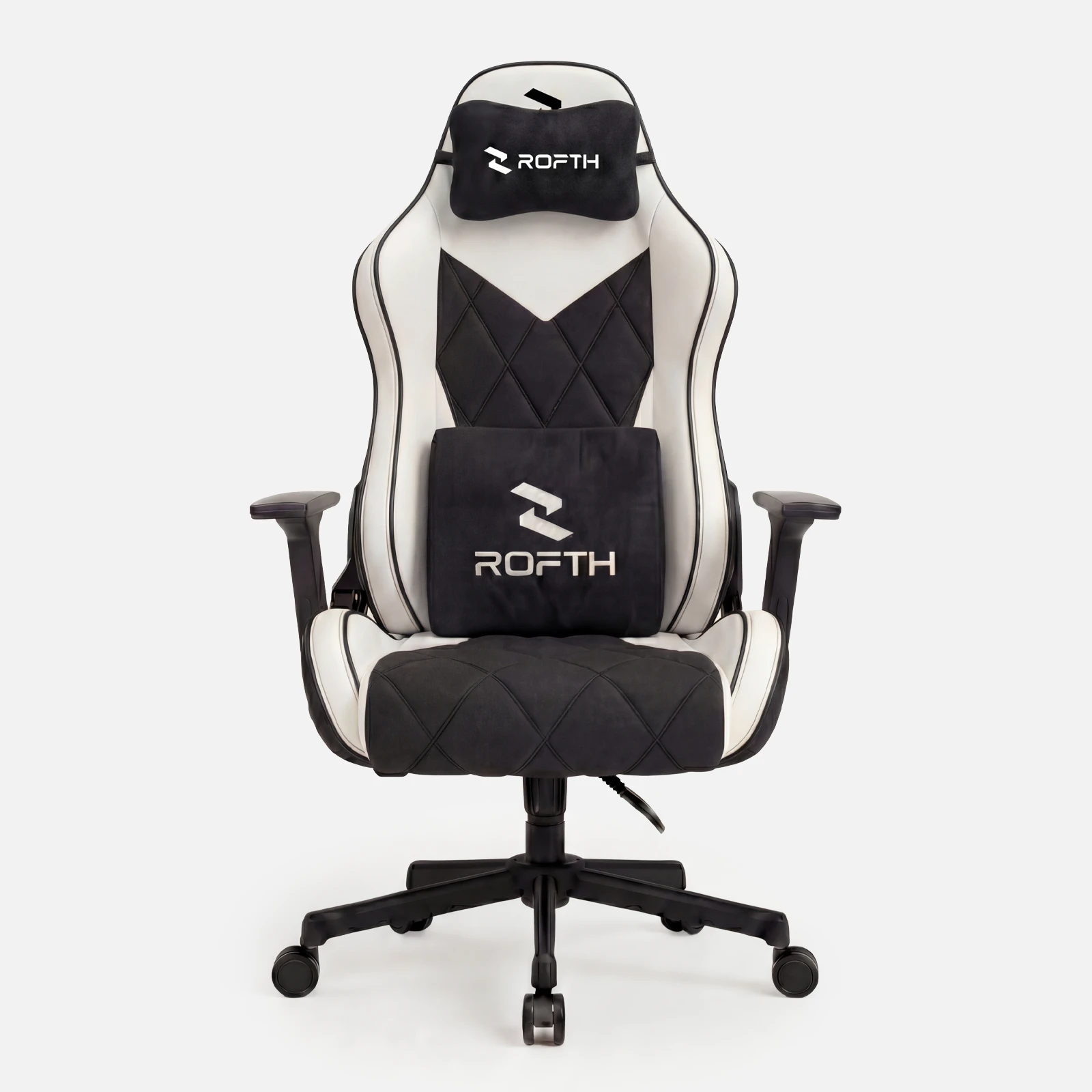 ROFTH G7 Deluxe Series Obsidian White Premium Oyuncu Koltuğu