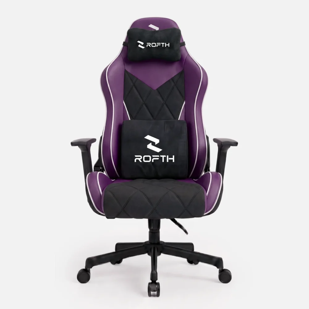 ROFTH G7 Deluxe Series Vortex Purple Premium Oyuncu Koltuğu