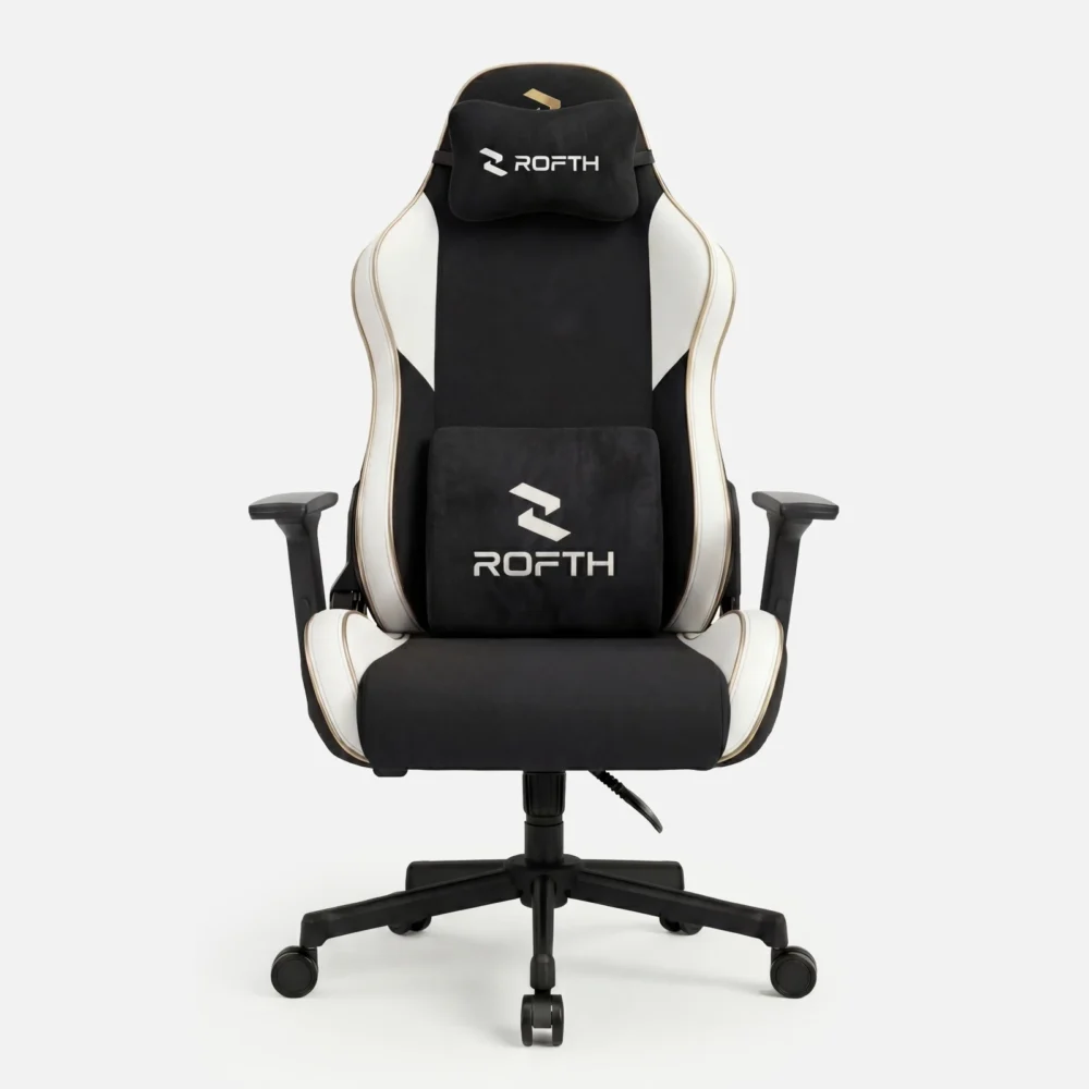 ROFTH V9 Deluxe Series Obsidian White Premium Oyuncu Koltuğu