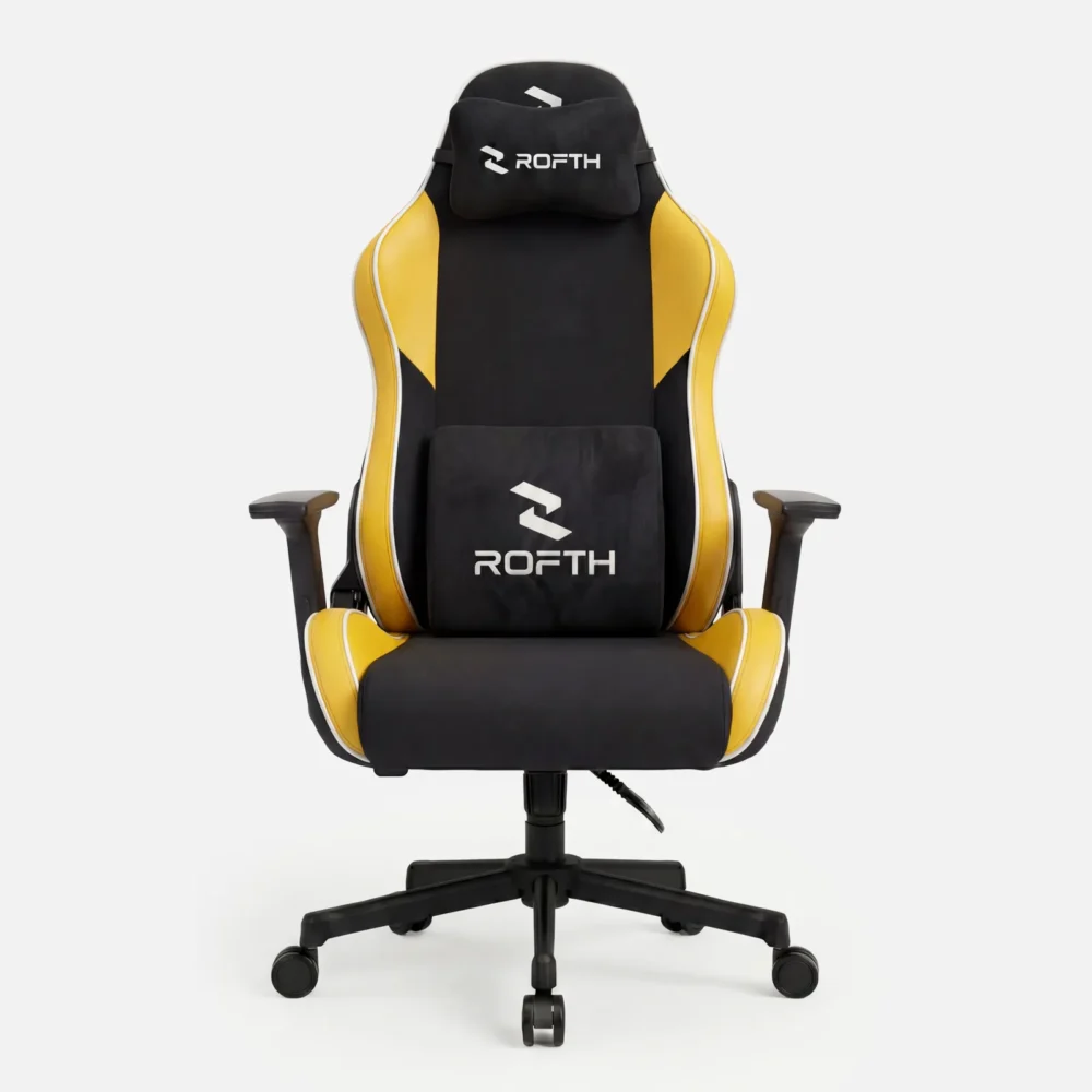 ROFTH V9 Deluxe Series Volt Yellow Premium Oyuncu Koltuğu